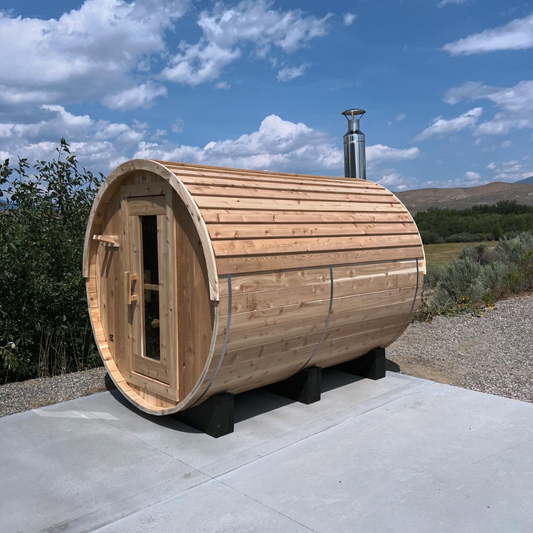 Wood Burning Sweat Barrel