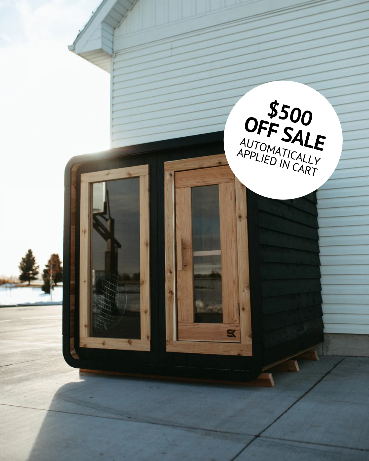 The Sweat Cabin (4 Person) - Blackout Edition