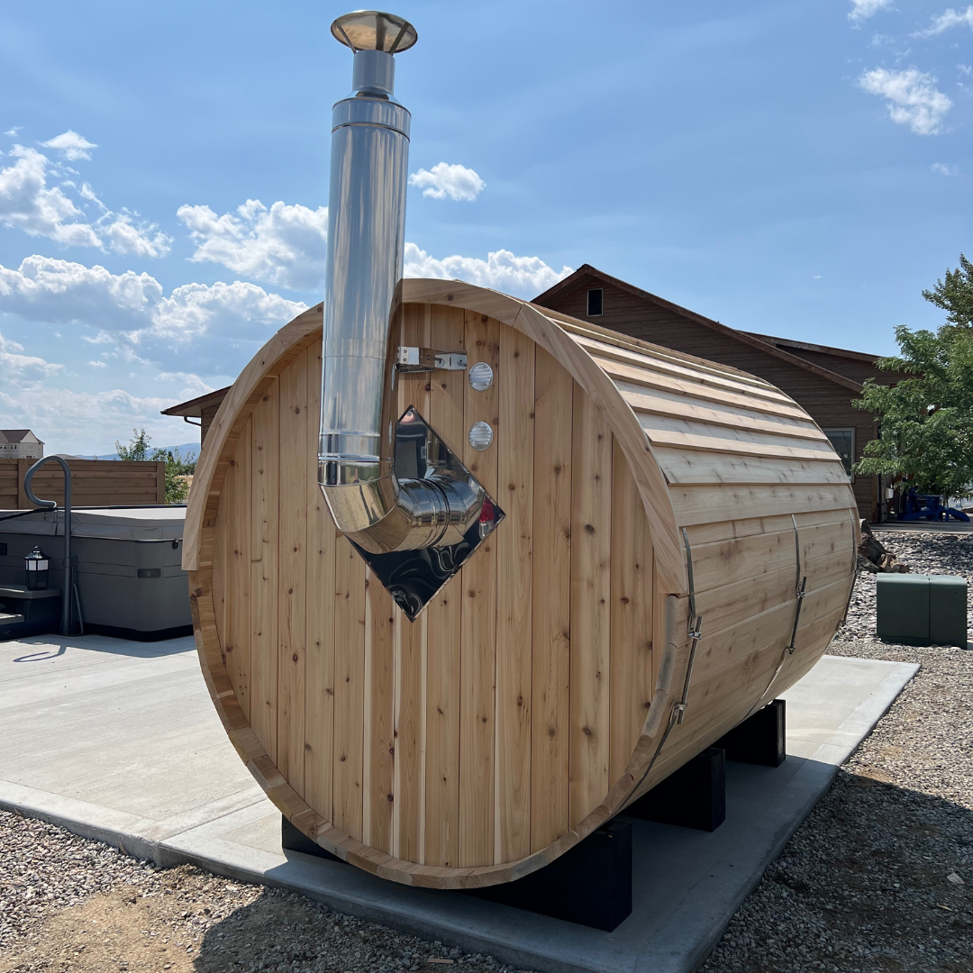 Wood Burning Sweat Barrel