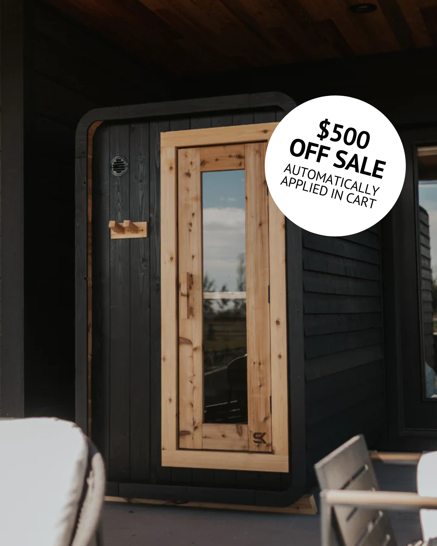 The Sweat Pod (2-4 Person) - Blackout Edition